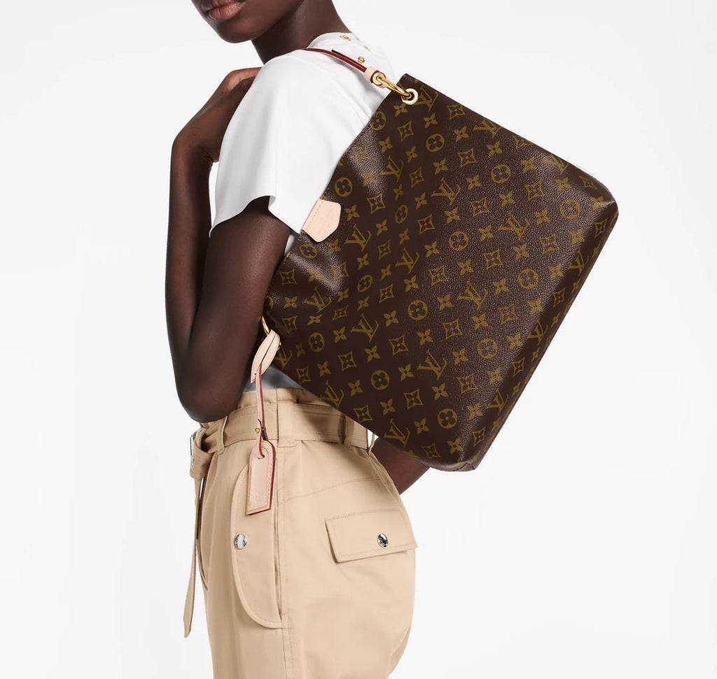LOUIS VUITTON MONOGRAM GRACEFUL PM PIVOINE