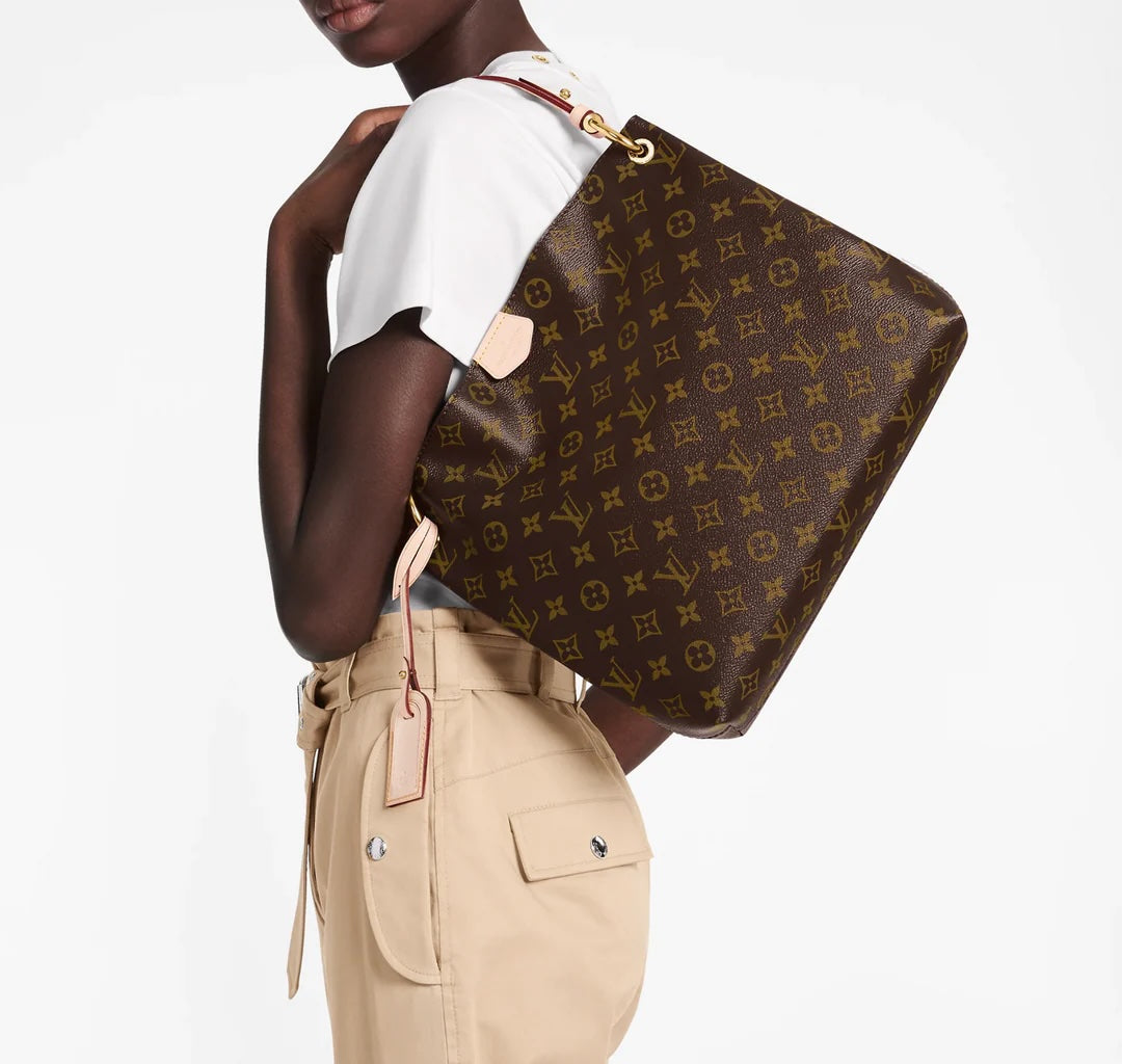 LOUIS VUITTON MONOGRAM GRACEFUL PM PIVOINE