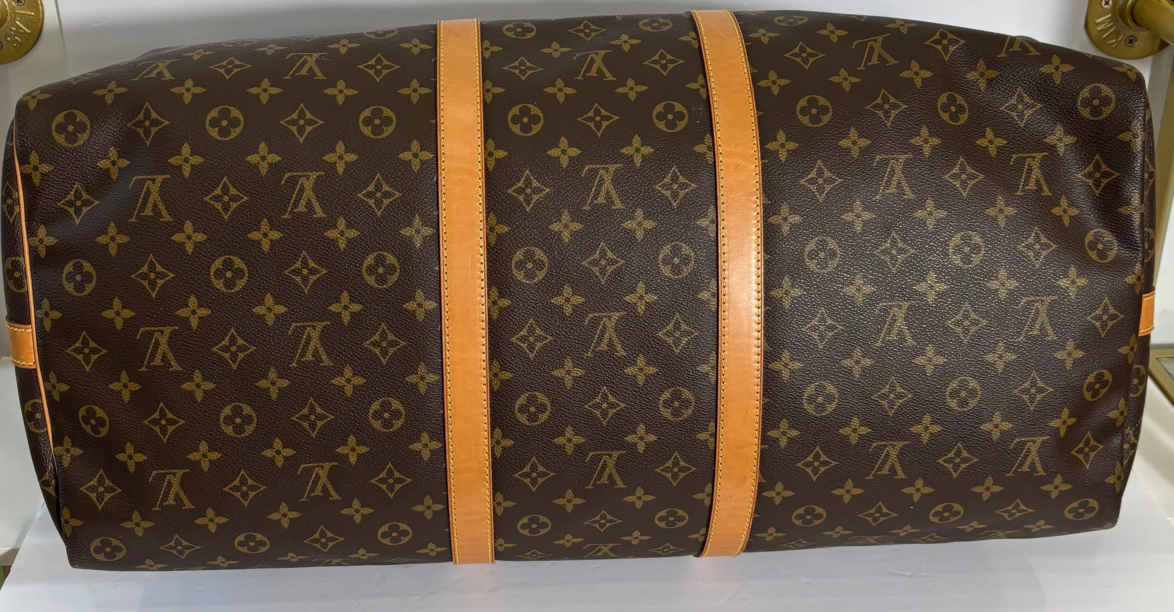 LV MONOGRAM KEEPALL 60 BANDOULIÈRE BAG
