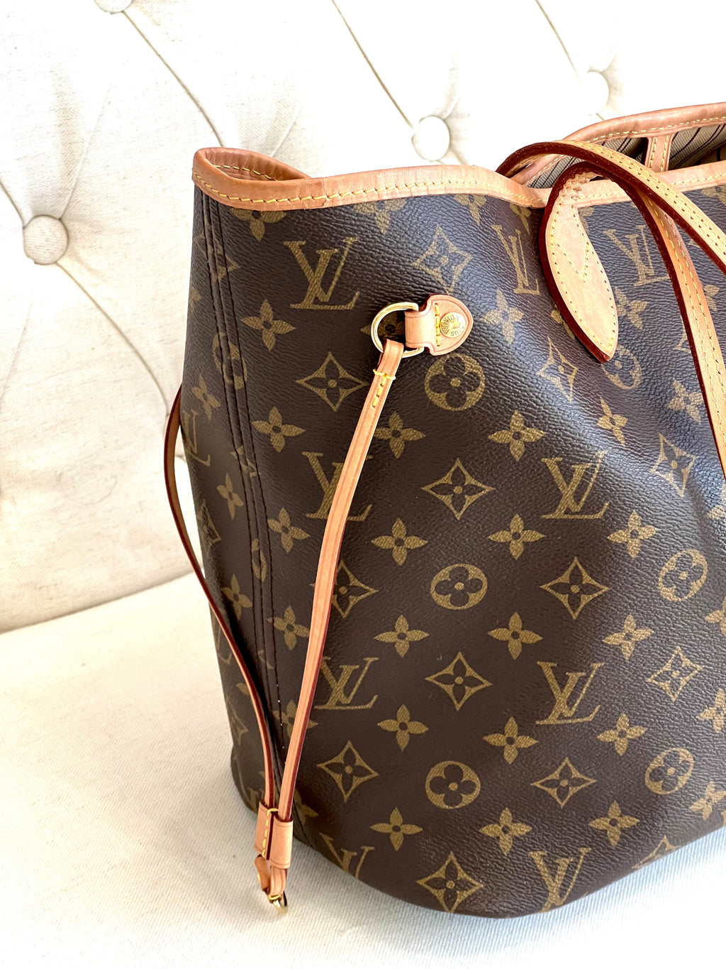LOUIS VUITTON MONOGRAM NEVERFULL MM TOTE BAG
