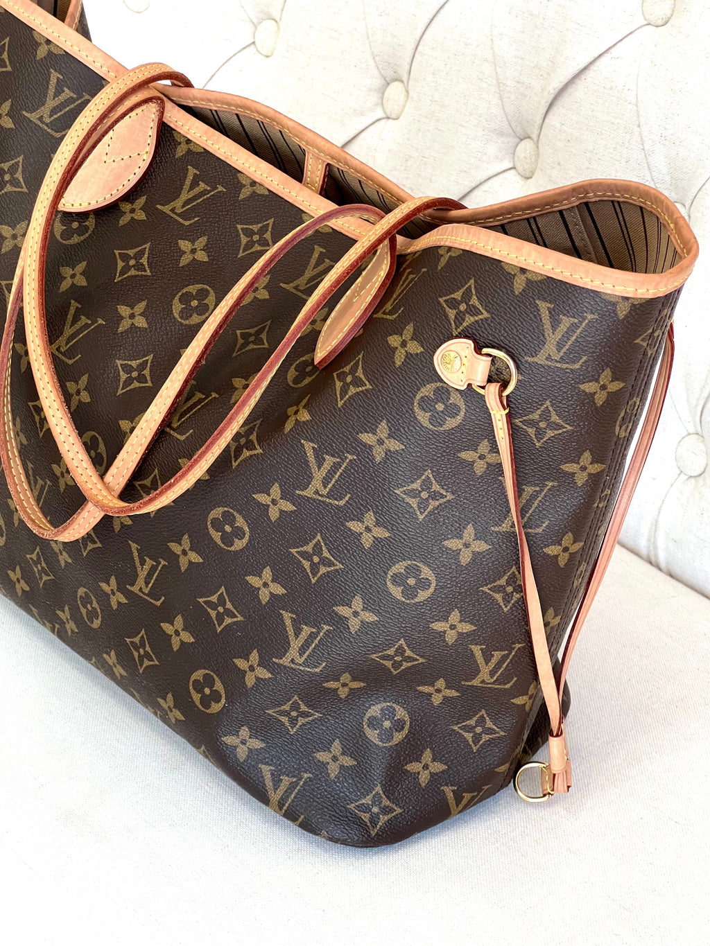 LOUIS VUITTON MONOGRAM NEVERFULL MM TOTE BAG