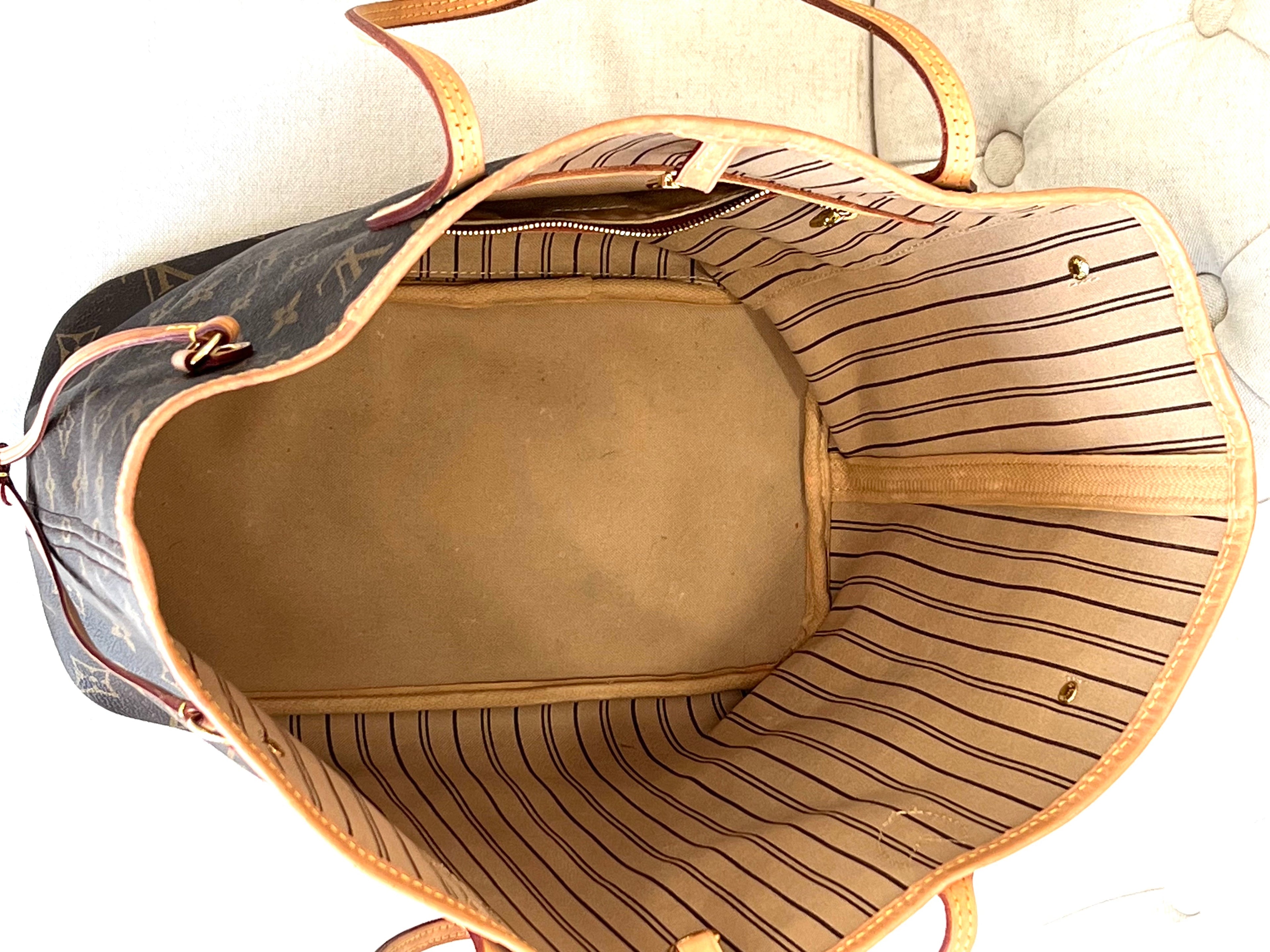 LOUIS VUITTON MONOGRAM NEVERFULL MM TOTE BAG