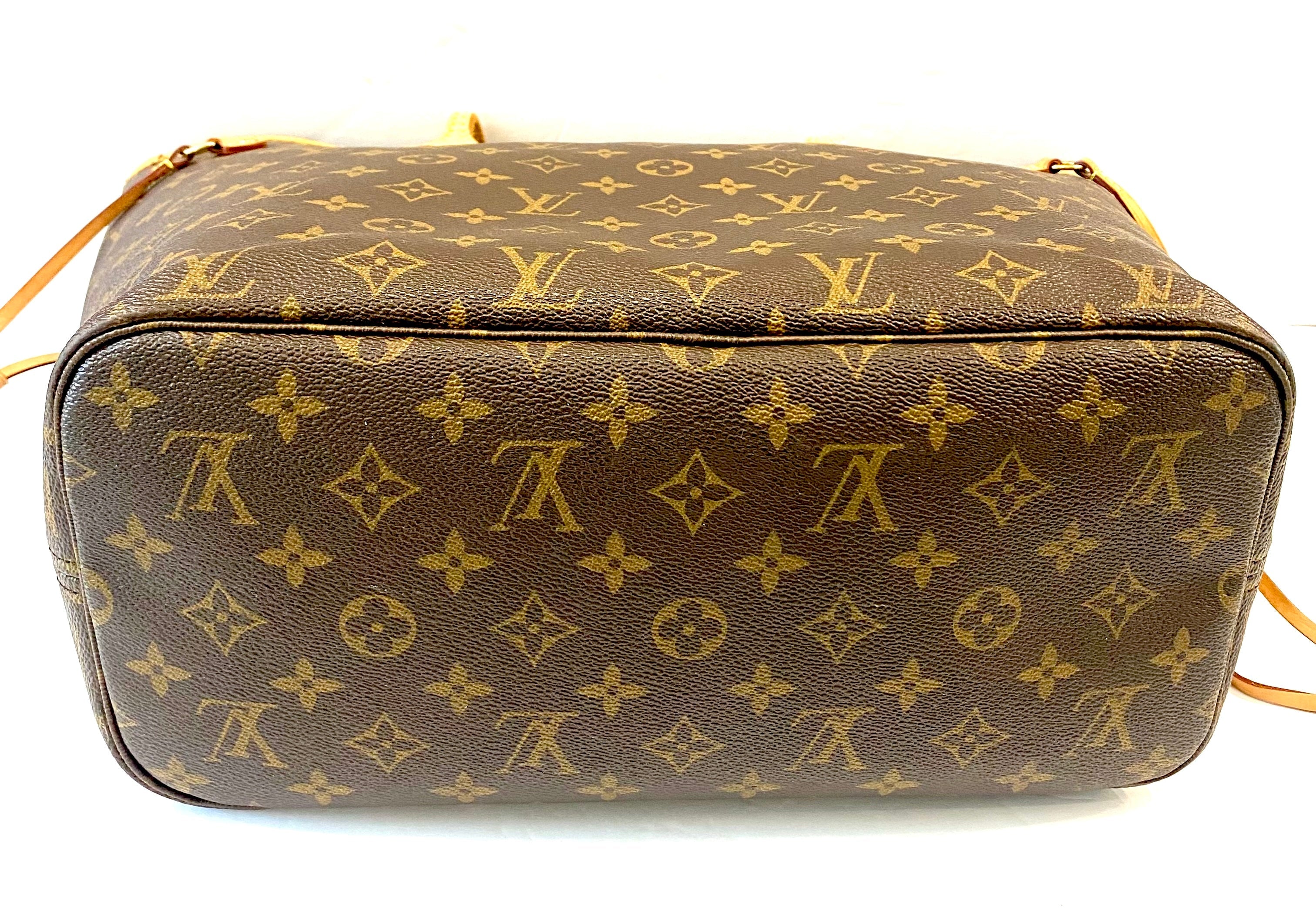 LOUIS VUITTON MONOGRAM NEVERFULL MM TOTE BAG