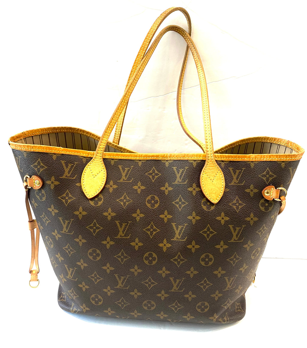 LOUIS VUITTON MONOGRAM NEVERFULL MM TOTE BAG