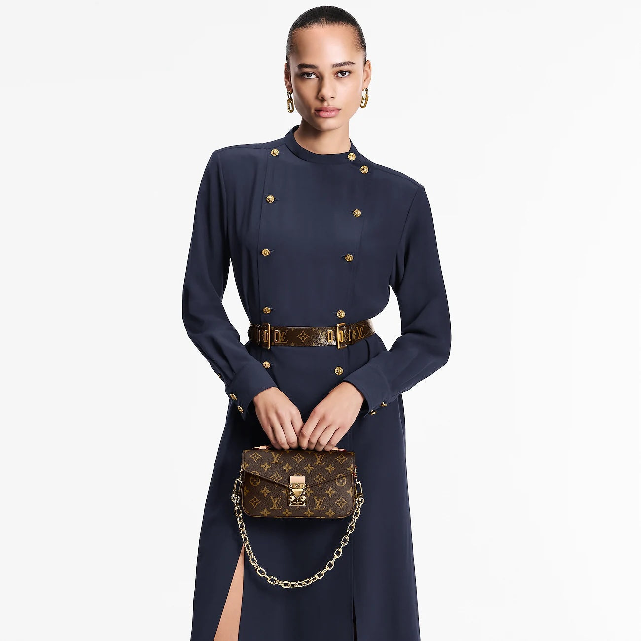 LOUIS VUITTON MONOGRAM POCHETTE MÉTIS EAST WEST BAG