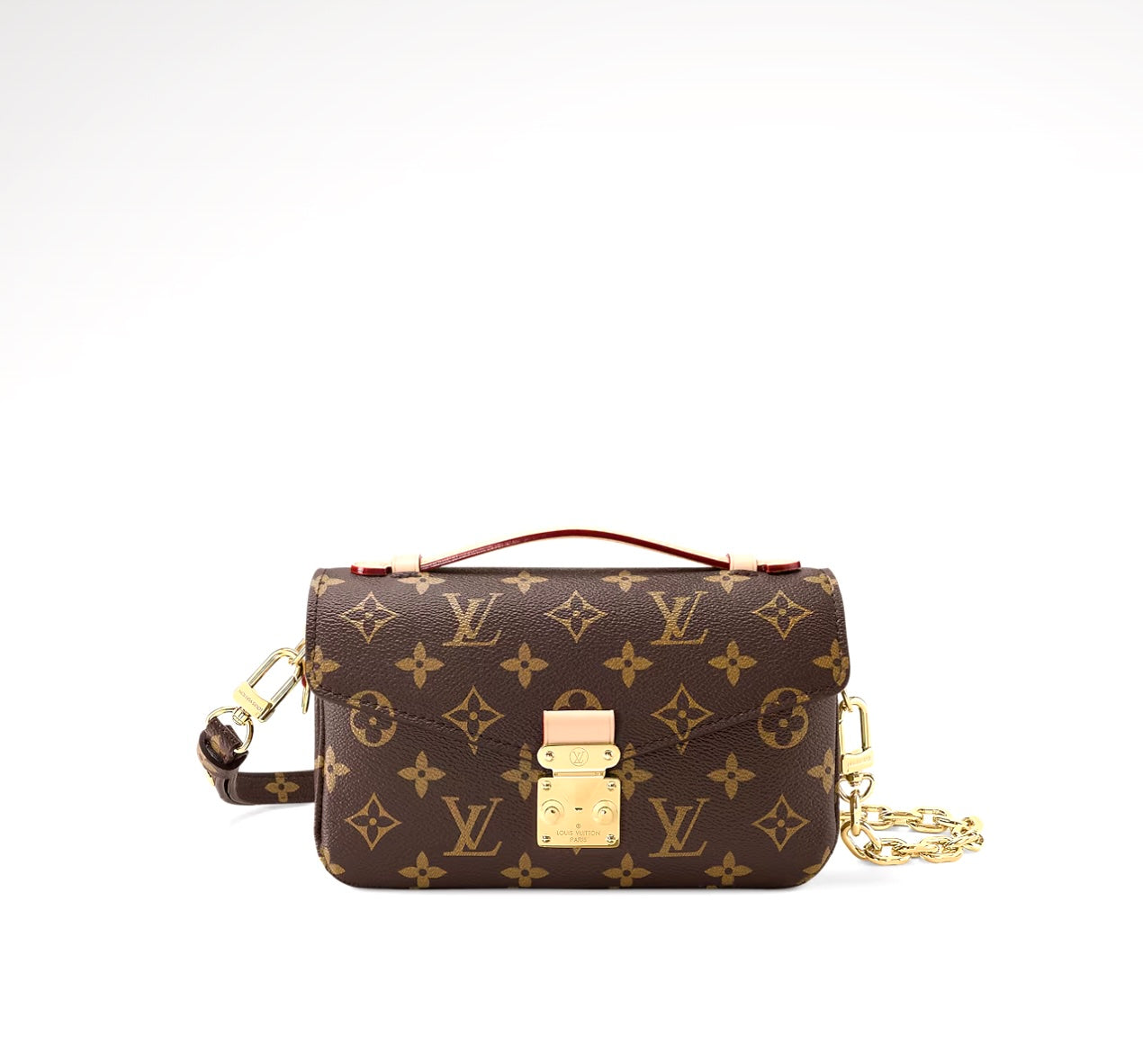 LOUIS VUITTON MONOGRAM POCHETTE MÉTIS EAST WEST BAG