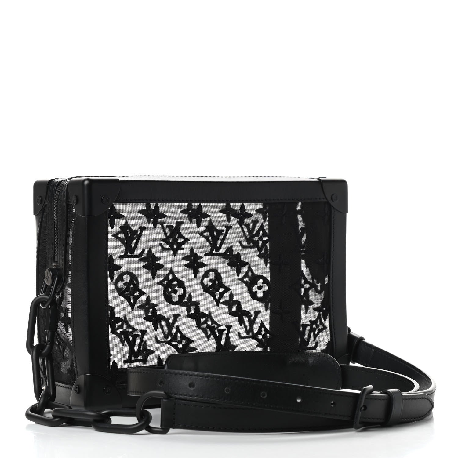LOUIS VUITTON Monogram Virgil Abloh Soft Trunk Noir