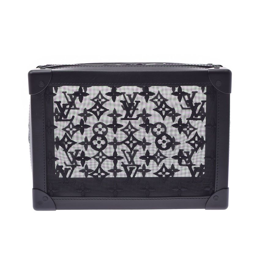 LOUIS VUITTON Monogram Virgil Abloh Soft Trunk Noir