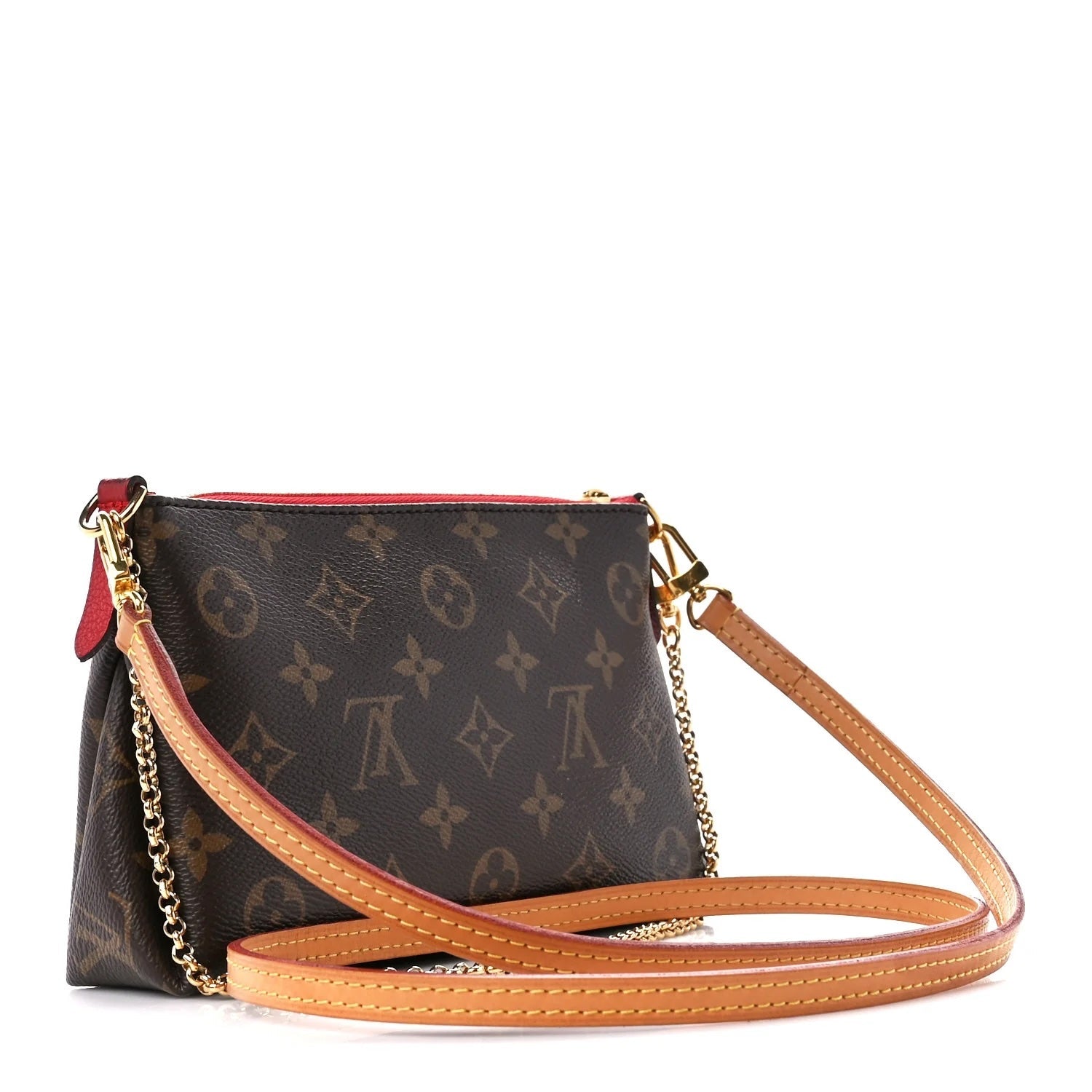 LOUIS VUITTON  MONOGRAM PALLAS CROSSBODY BAG CHERRY