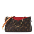 LOUIS VUITTON  MONOGRAM PALLAS CROSSBODY BAG CHERRY