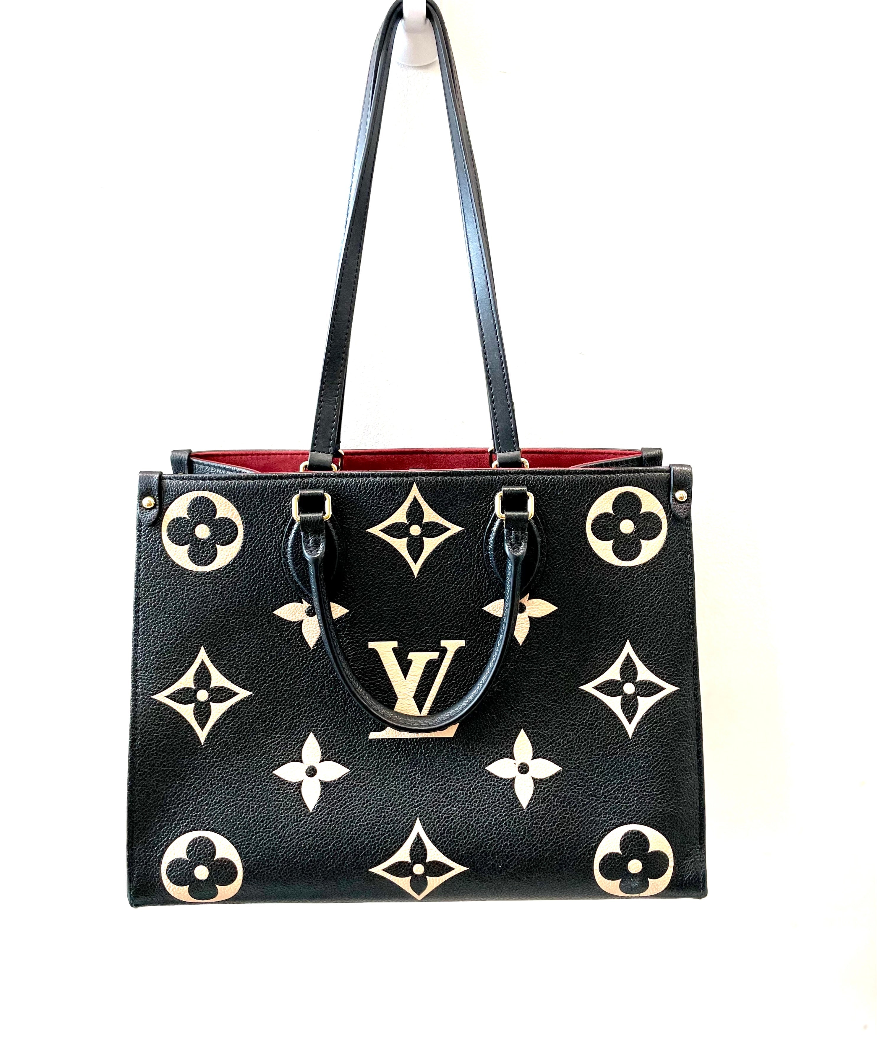 LOUIS VUITTON "ON THE GO " MONOGRAM GIANT MM TOTE