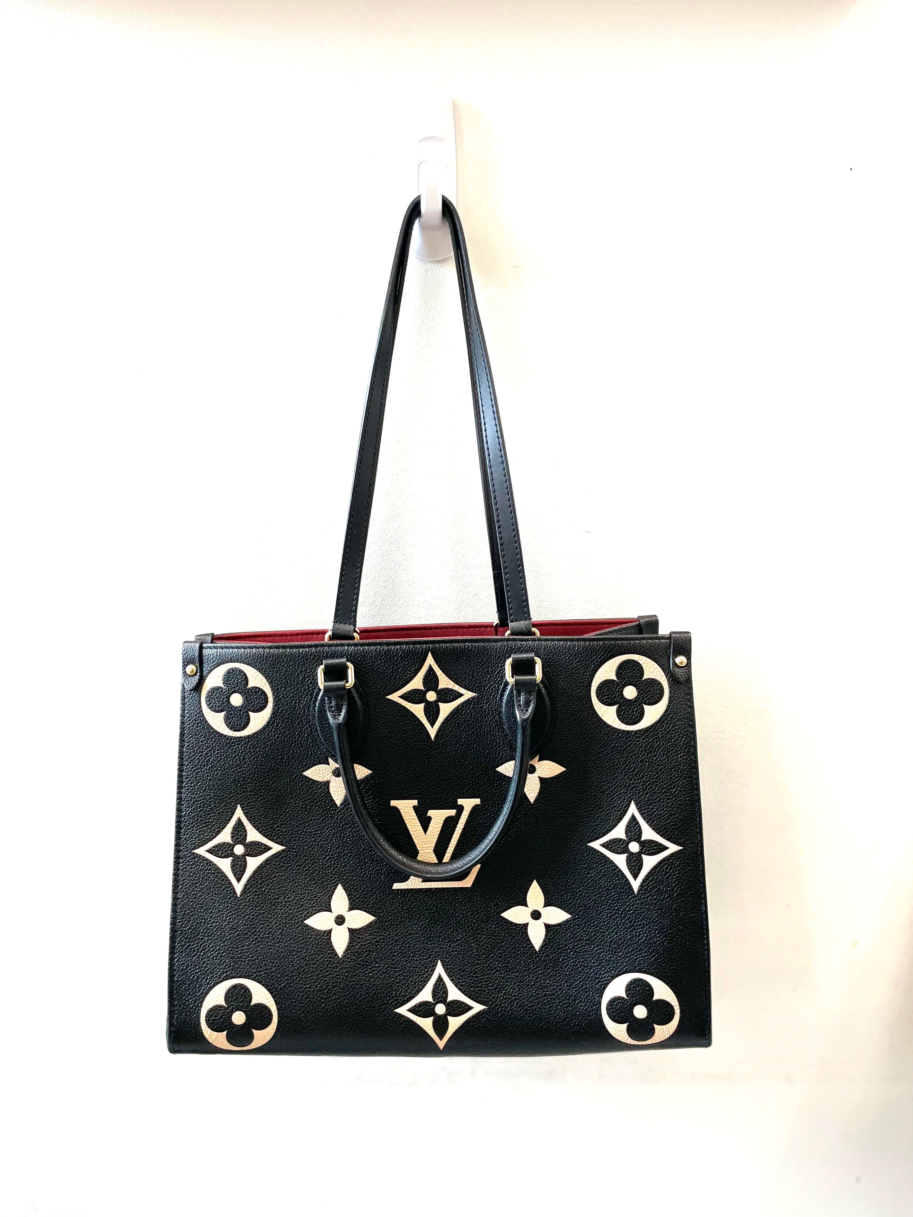 LOUIS VUITTON "ON THE GO " MONOGRAM GIANT MM TOTE
