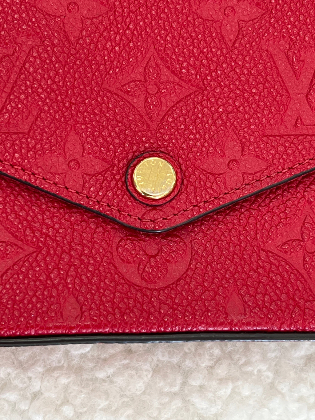 LOUIS VUITTON EMPREINTE LEATHER POCHETTE FELICIE CROSSBODY