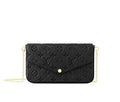 LOUIS VUITTON FELICIE MONOGRAM EMPREINTE LEATHER POCHETTE
