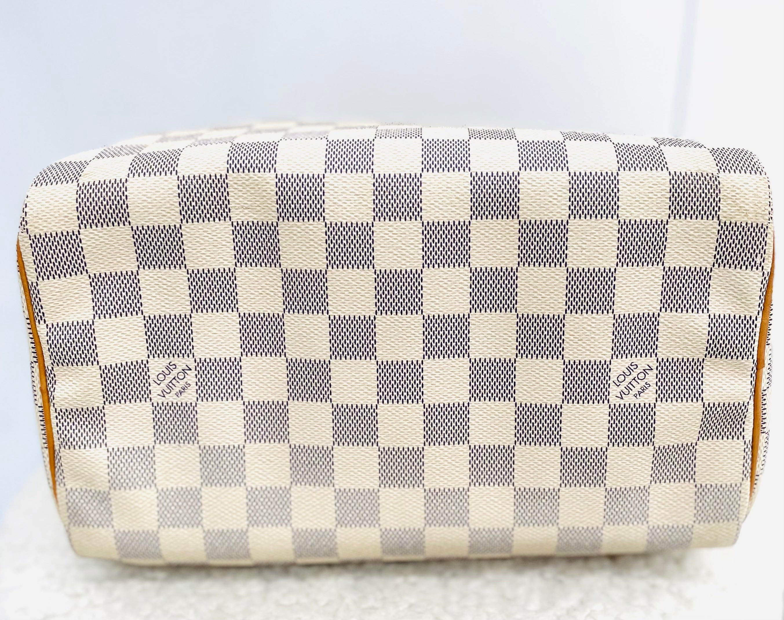 LOUIS VUITTON DAMIER AZUR SPEEDY 25 HANDBAG
