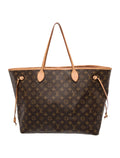 LV MONOGRAM NEVERFULL GM TOTE BAG PIVOINE