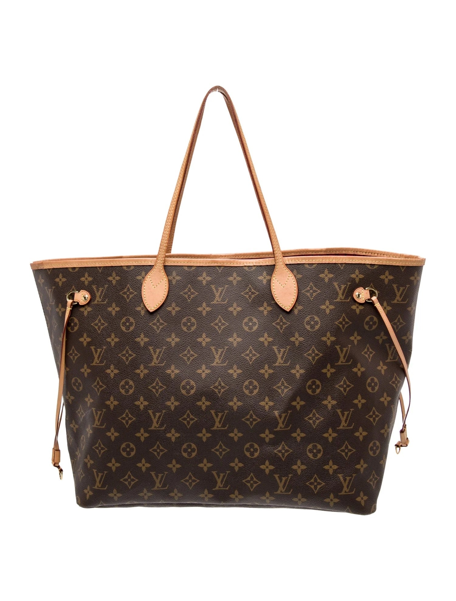 LV MONOGRAM NEVERFULL GM TOTE BAG PIVOINE