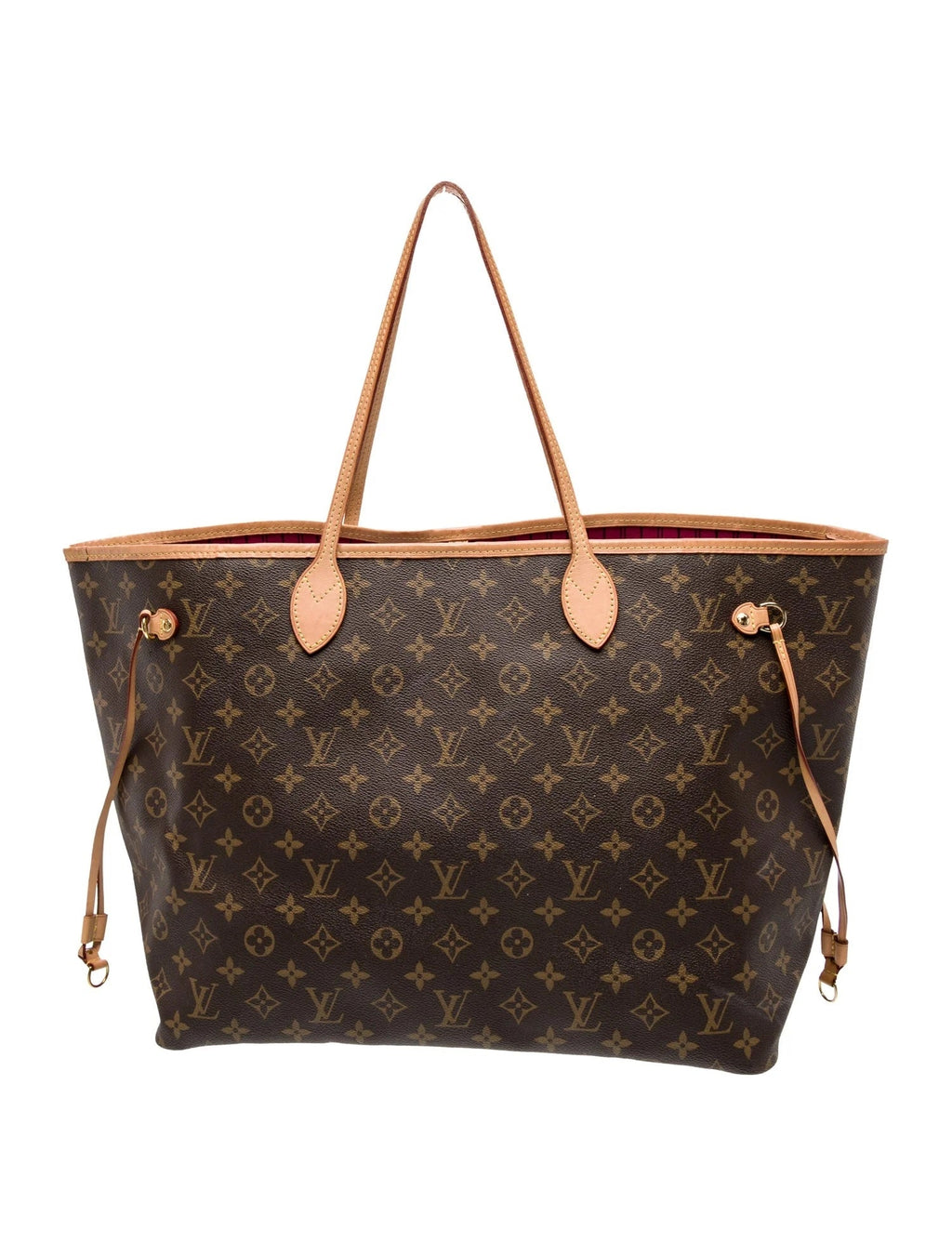LV MONOGRAM NEVERFULL GM TOTE BAG PIVOINE