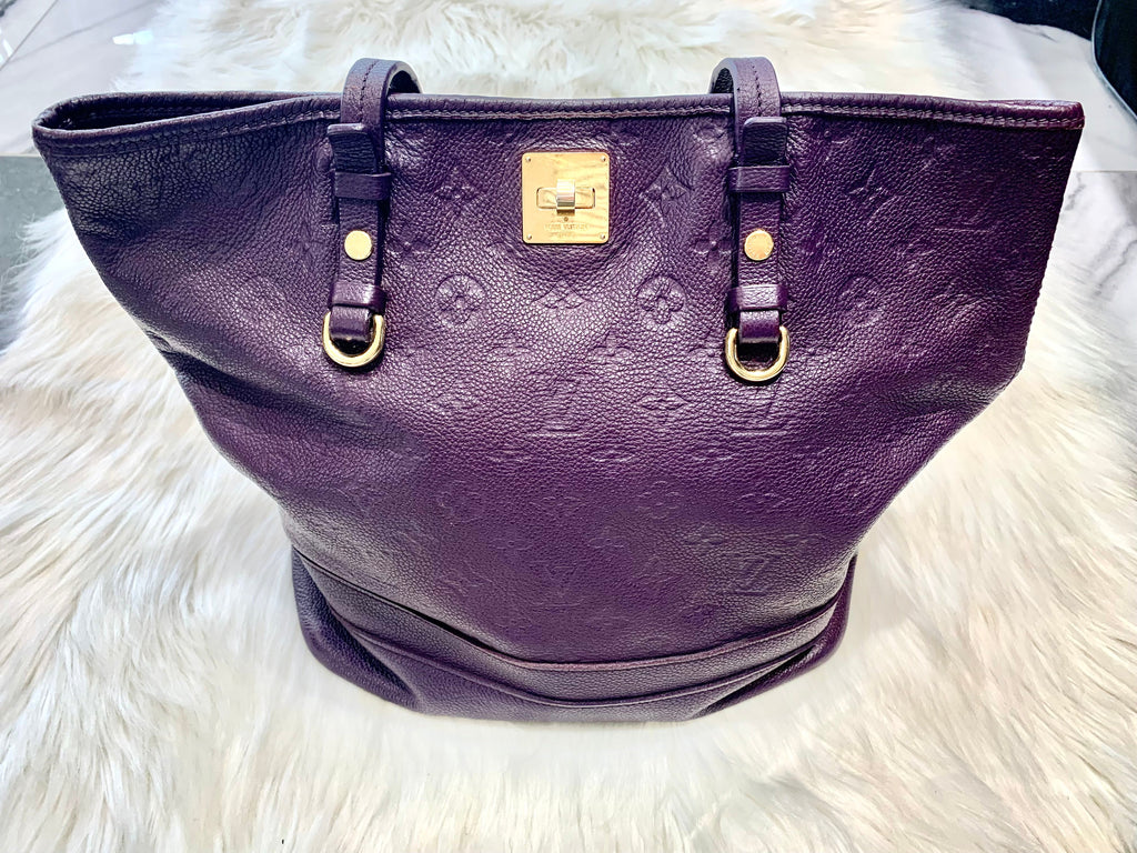 LOUIS VUITTON CITADINE AUBE MONOGRAM EMPREINTE BAG-HS