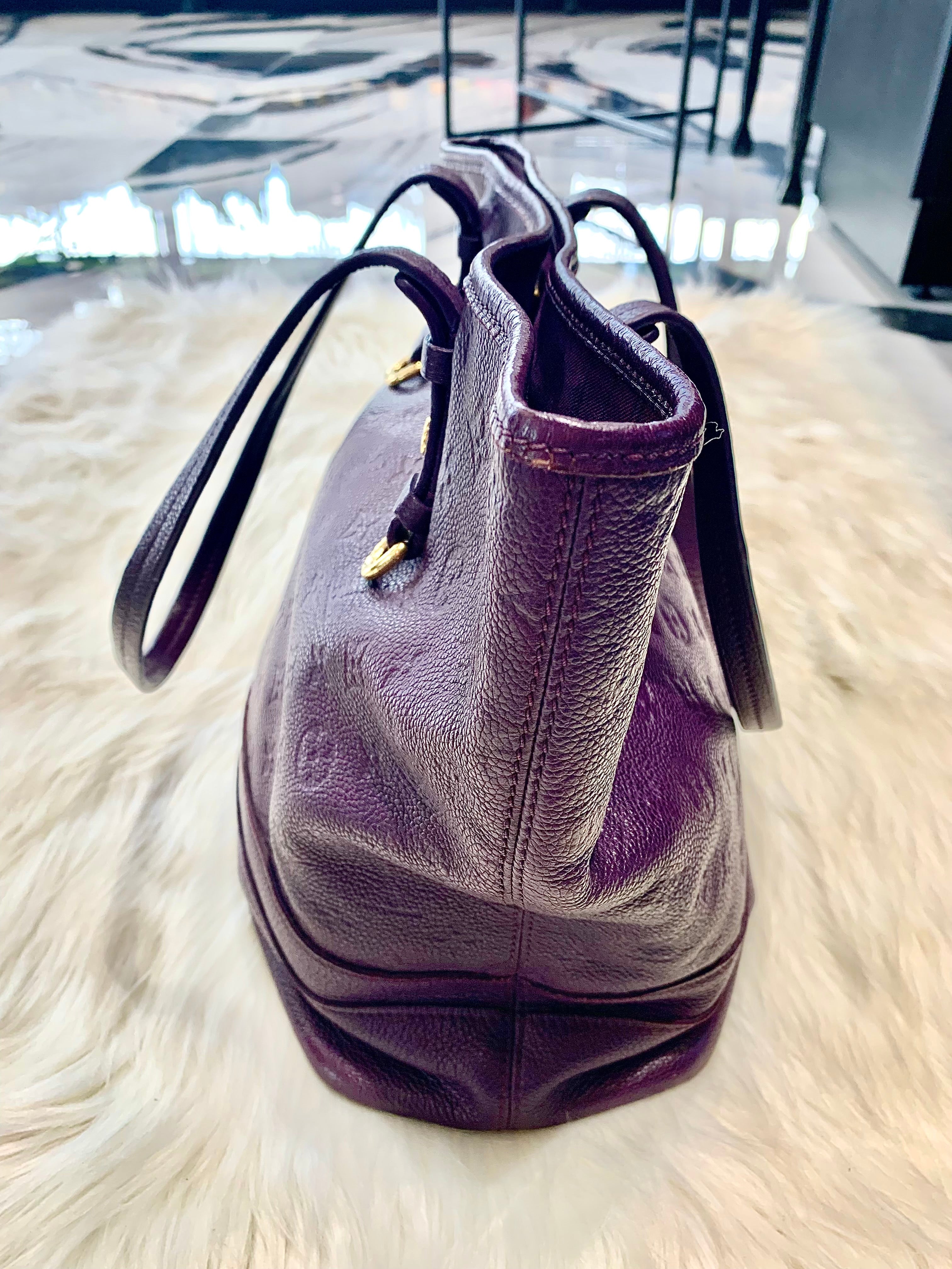 LOUIS VUITTON CITADINE AUBE MONOGRAM EMPREINTE BAG-HS
