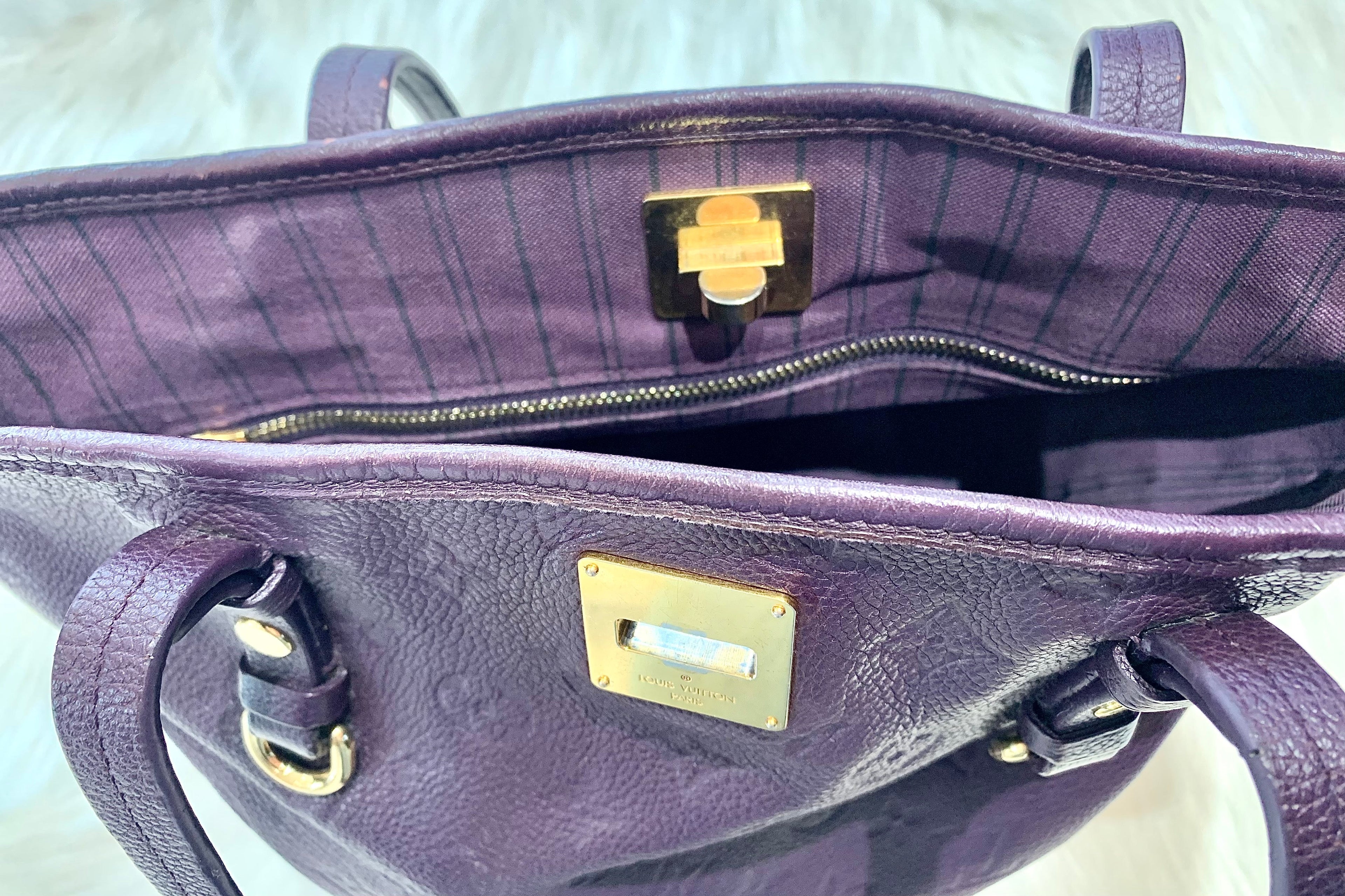 LOUIS VUITTON CITADINE AUBE MONOGRAM EMPREINTE BAG-HS