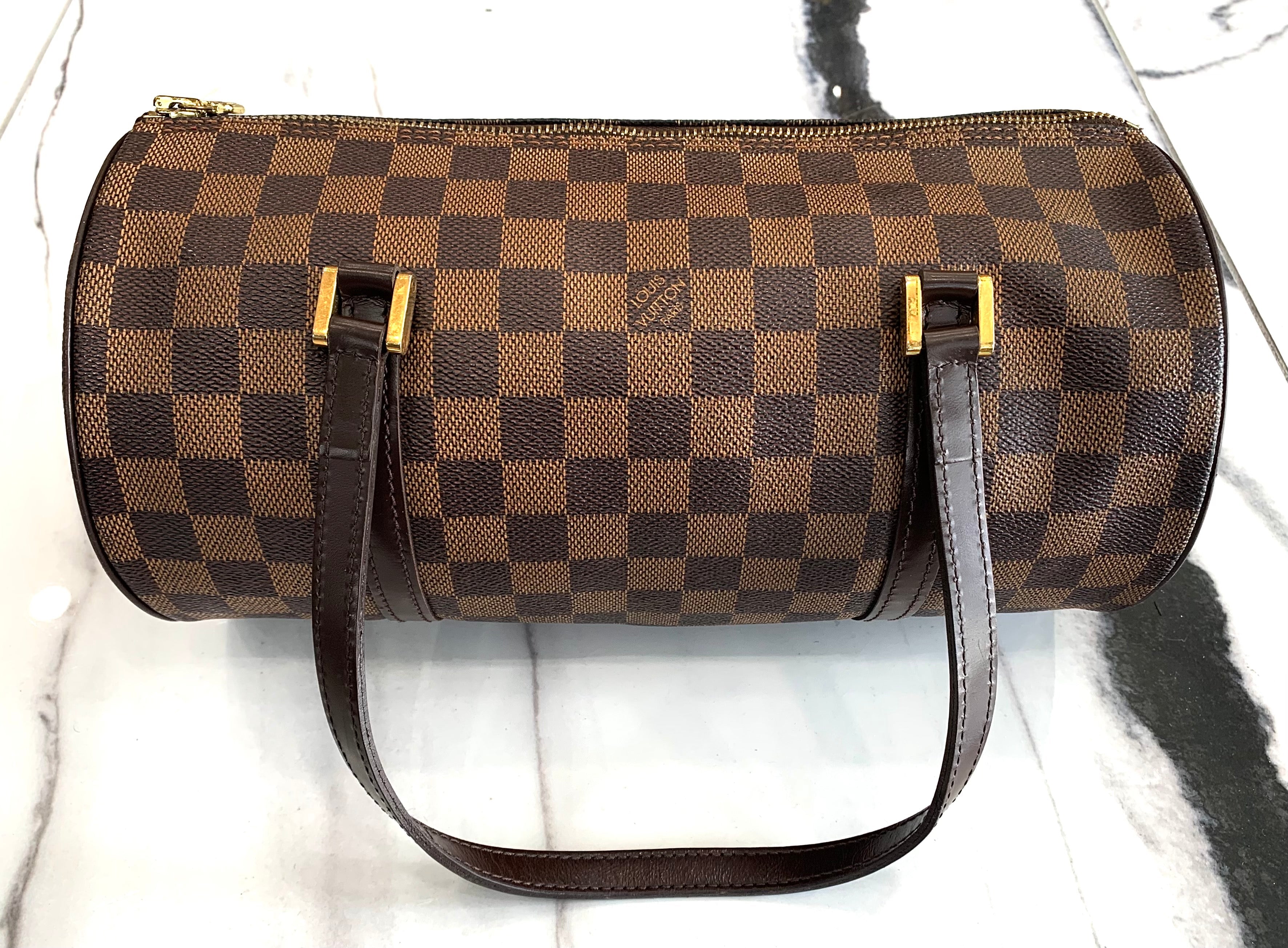 LOUIS VUITTON DAMIER EBENE PAPILLON 26