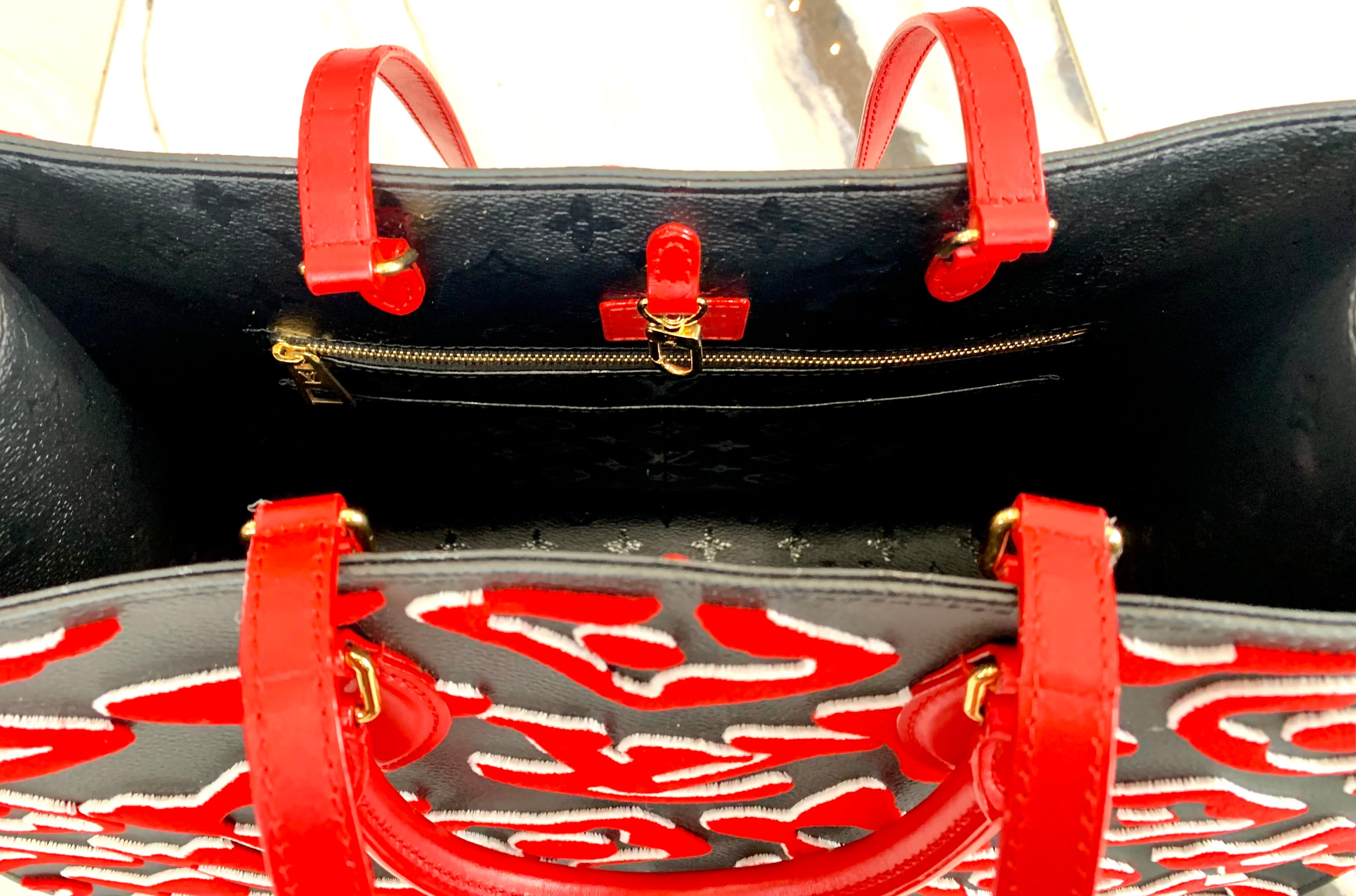LOUIS VUITTON ON-THE-GO FISCHER MONOGRAM SHOULDER BAG