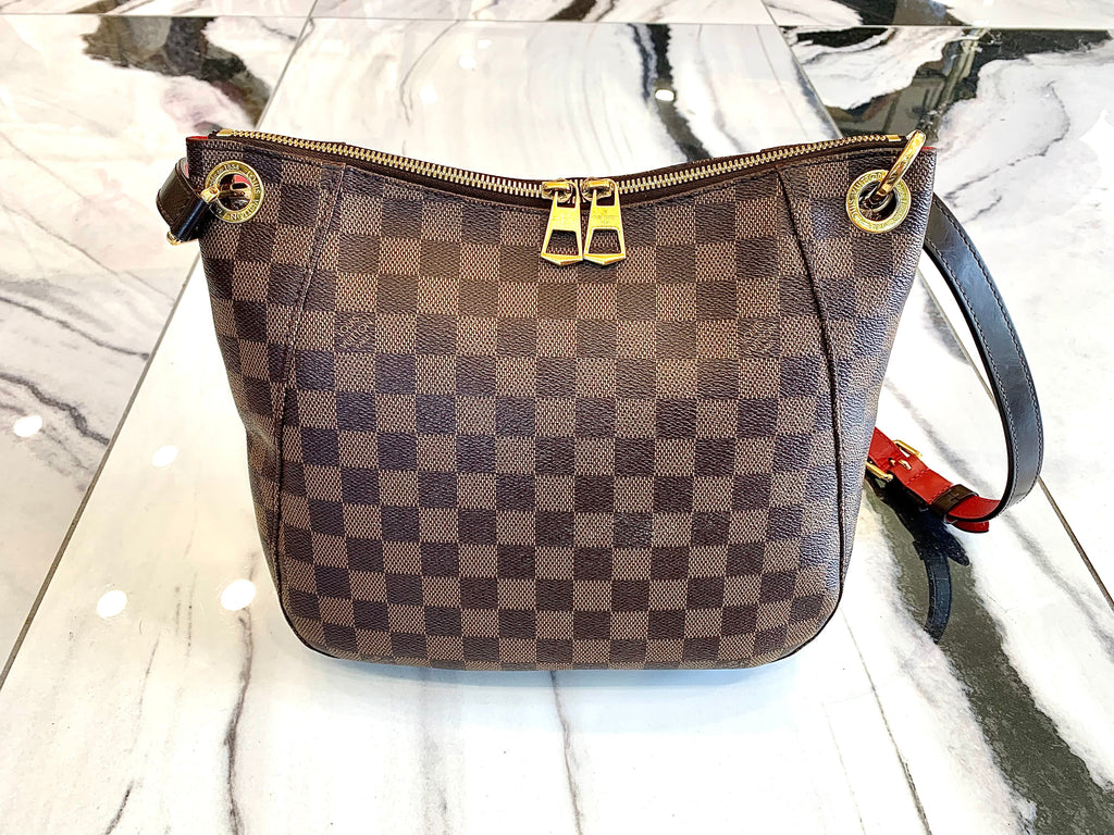 LOUIS VUITTON DAMIER EBENE SOUTH BANK BESACE