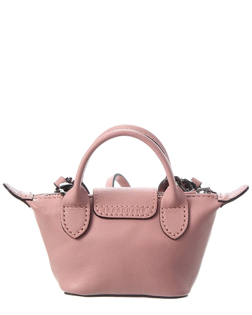 LONGCHAMP LE PLIAGE CUIR NANO TOP HANDLE BAG