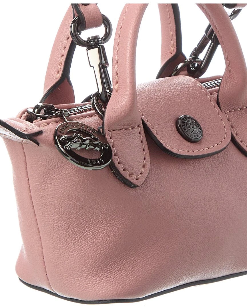 LONGCHAMP LE PLIAGE CUIR NANO TOP HANDLE BAG