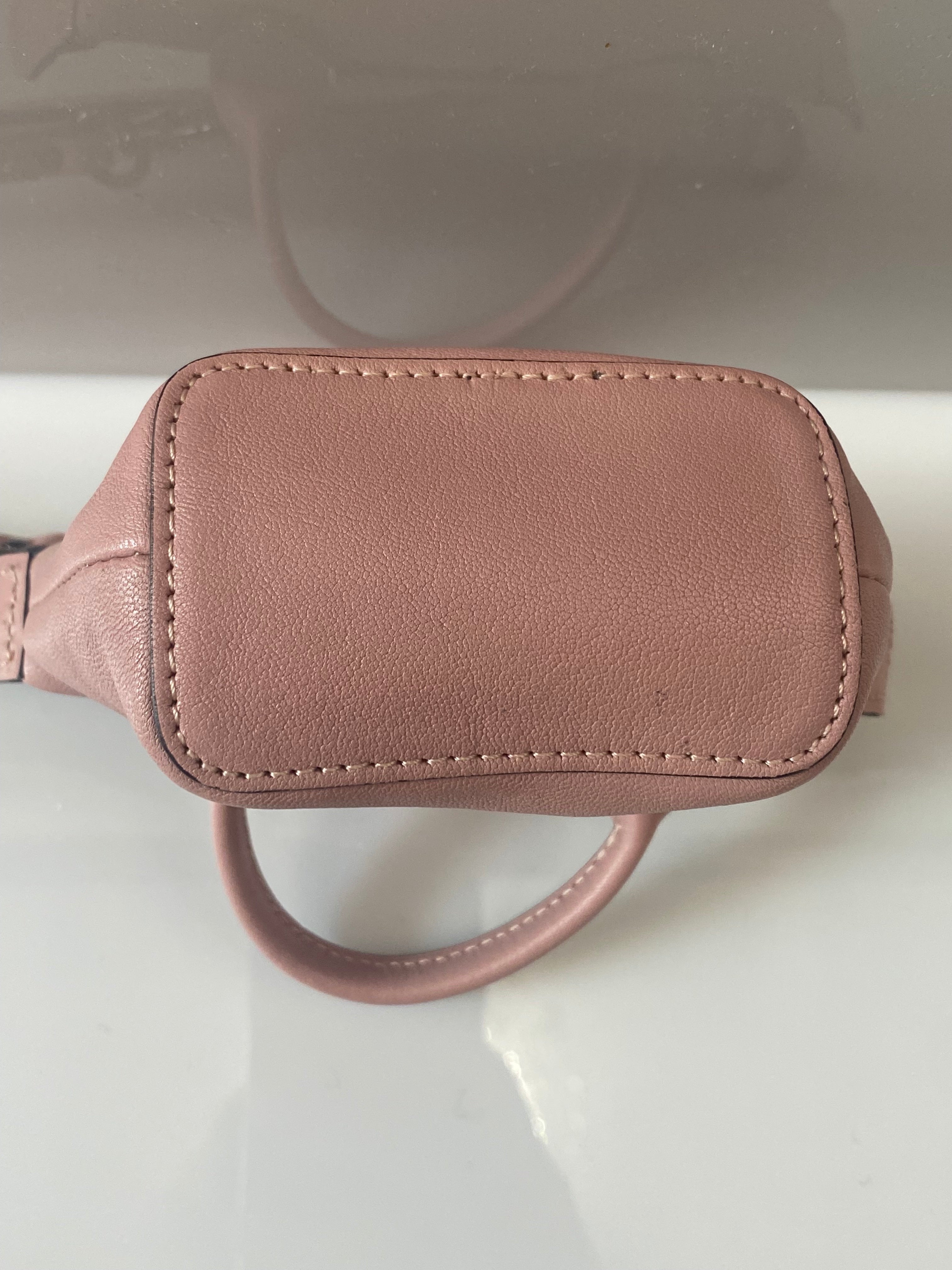 LONGCHAMP LE PLIAGE CUIR NANO TOP HANDLE BAG