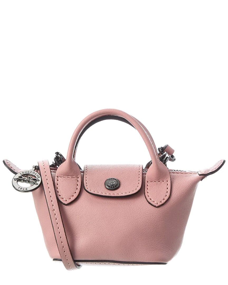 LONGCHAMP LE PLIAGE CUIR NANO TOP HANDLE BAG
