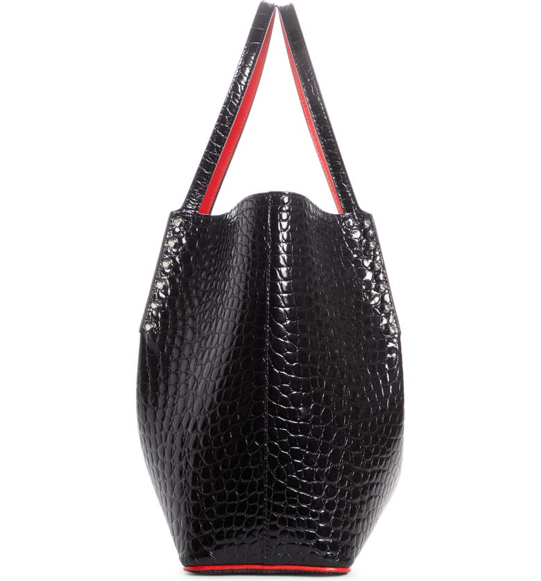 Christian Louboutin Cabarock Croc Embossed Tote