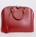 LOUIS VUITTON EPI ALMA NM HANDBAG