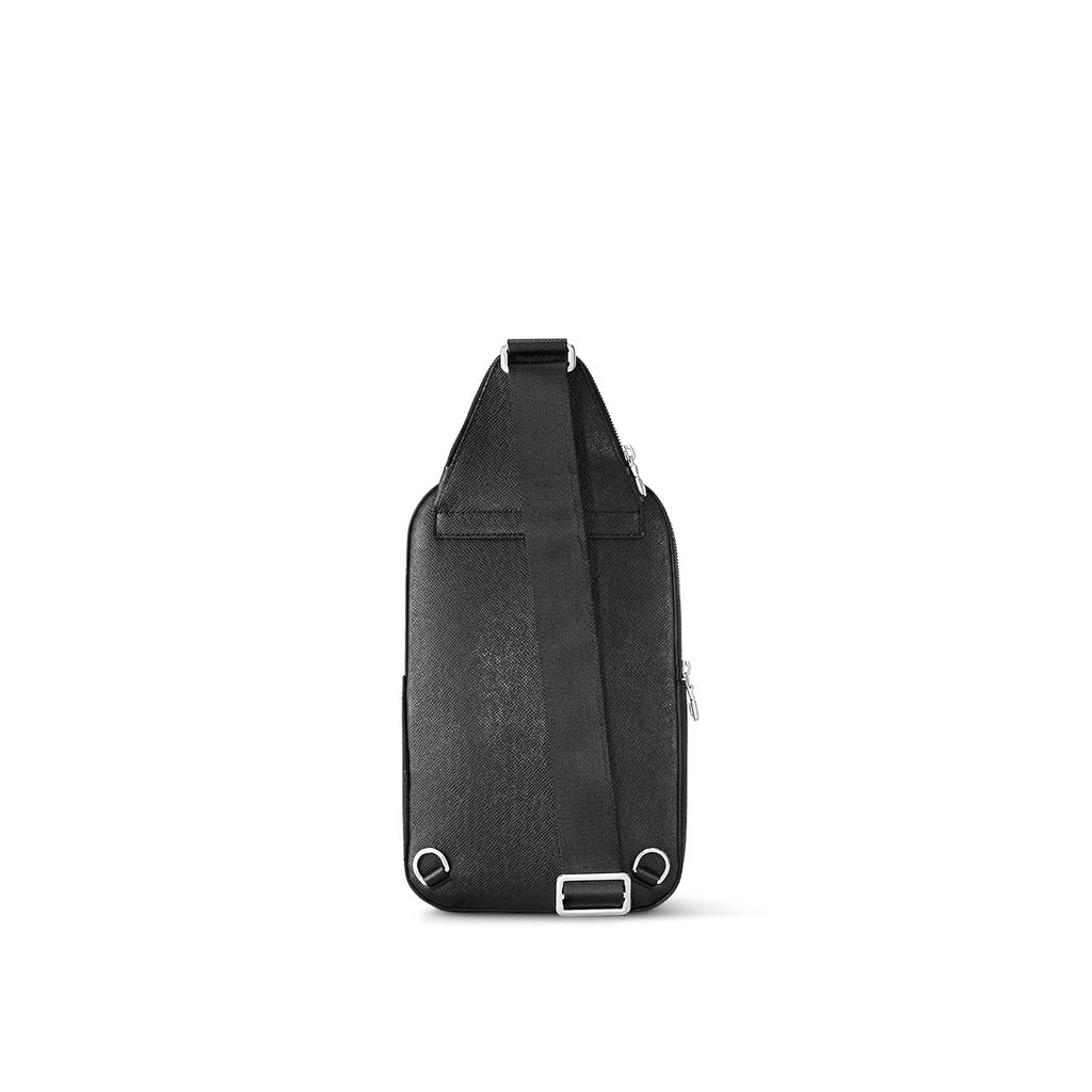 LOUIS VUITTON AVENUE NM BLACK TAIGA LEATHER SLINGBAG