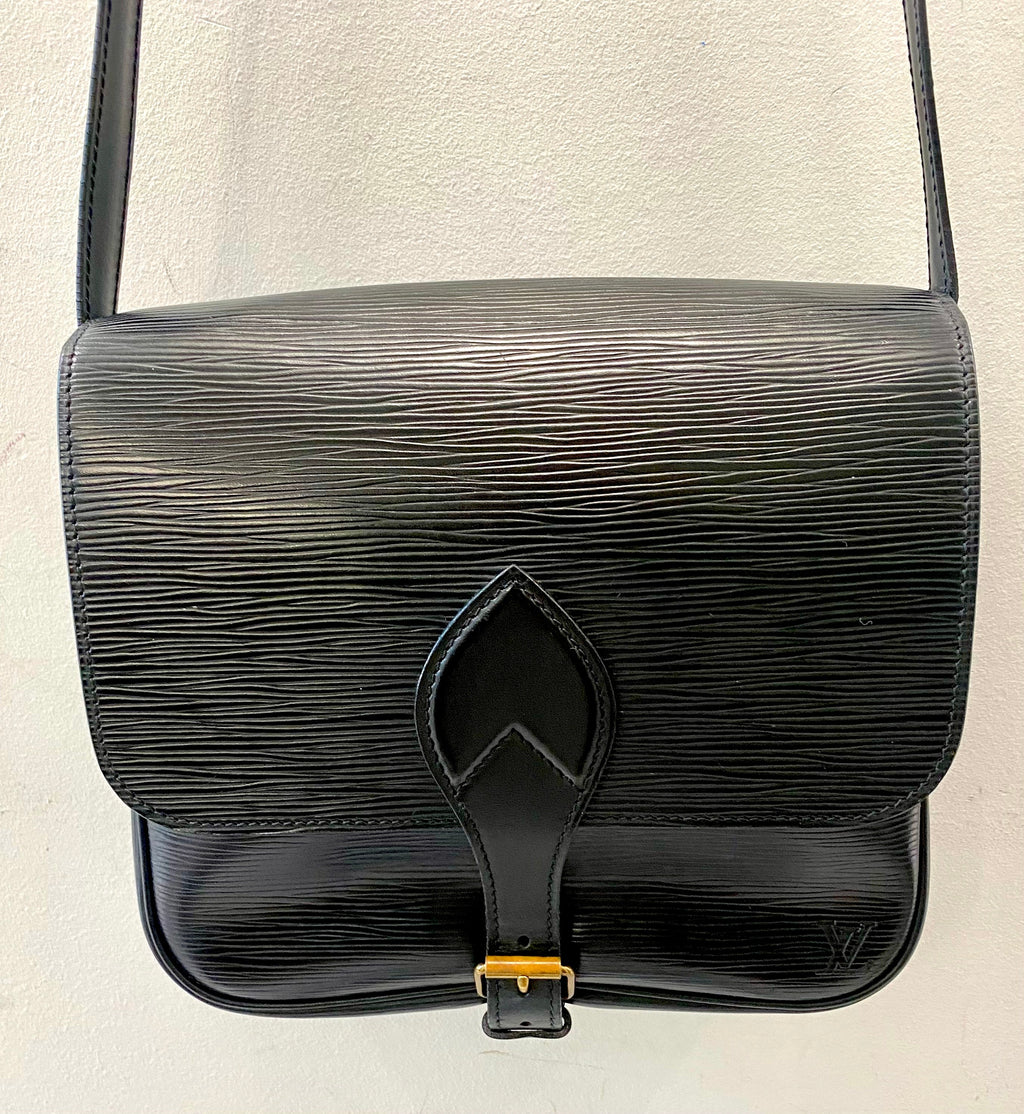LOUIS VUITTON EPI LEATHER CARTOUCHIERE CROSSBODY BAG