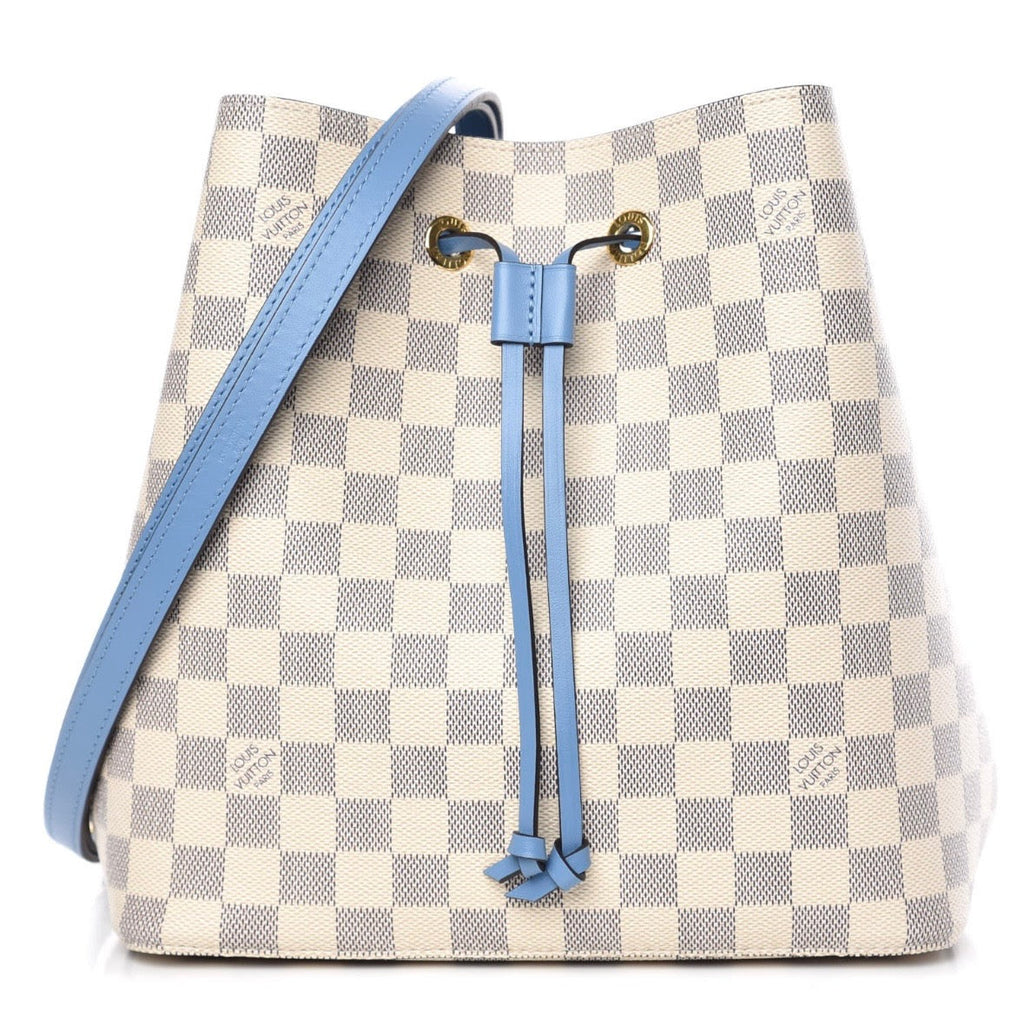 LOUIS VUITTON DAMIER AZUR BLEUET NOÉNOÉ SHOULDER BAG