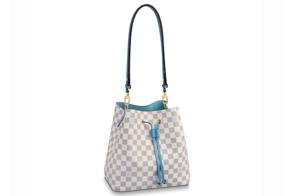 LOUIS VUITTON DAMIER AZUR BLEUET NOÉNOÉ SHOULDER BAG