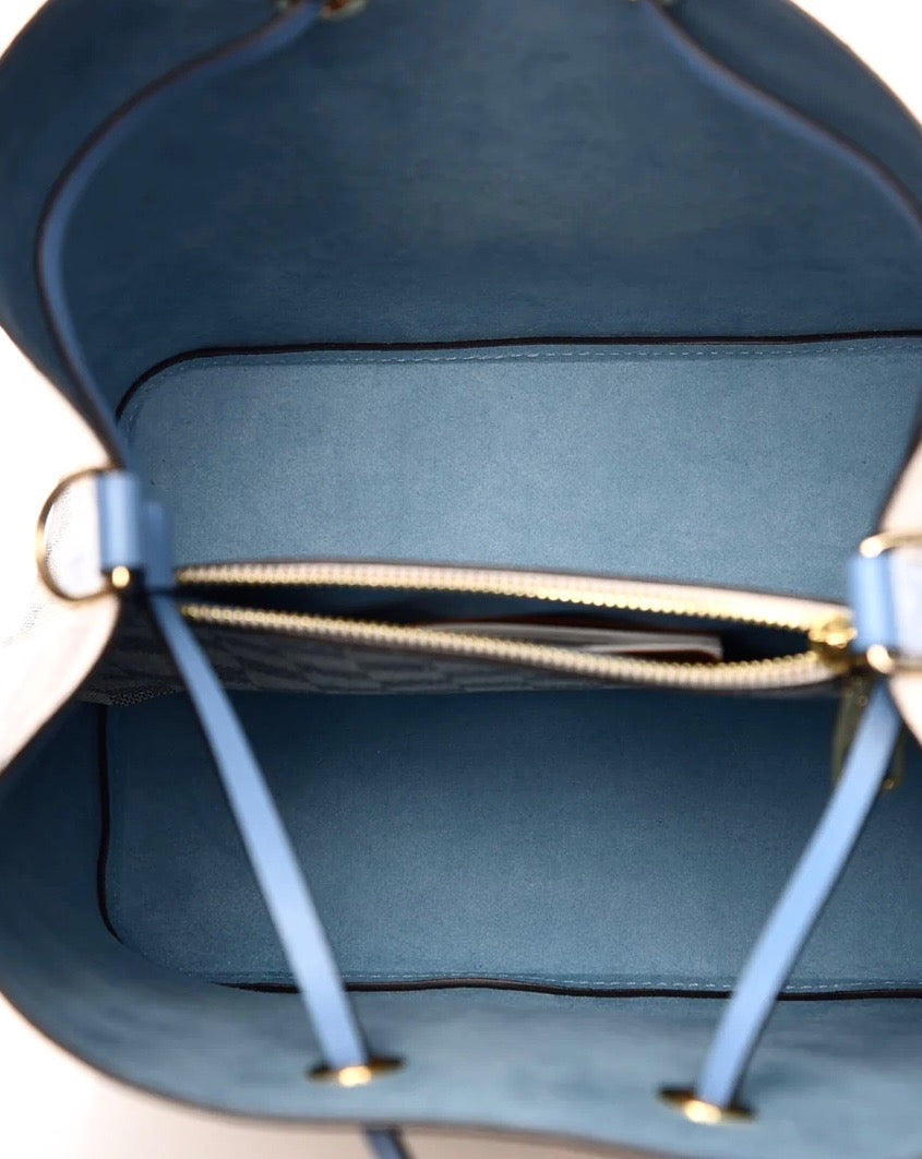 LOUIS VUITTON DAMIER AZUR BLEUET NOÉNOÉ SHOULDER BAG