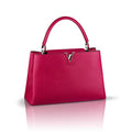 LOUIS VUITTON CAPUCINES MM LEATHER HANDBAG