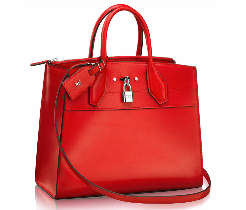 LOUIS VUITTON CITY STEAMER TOTE BAG MM