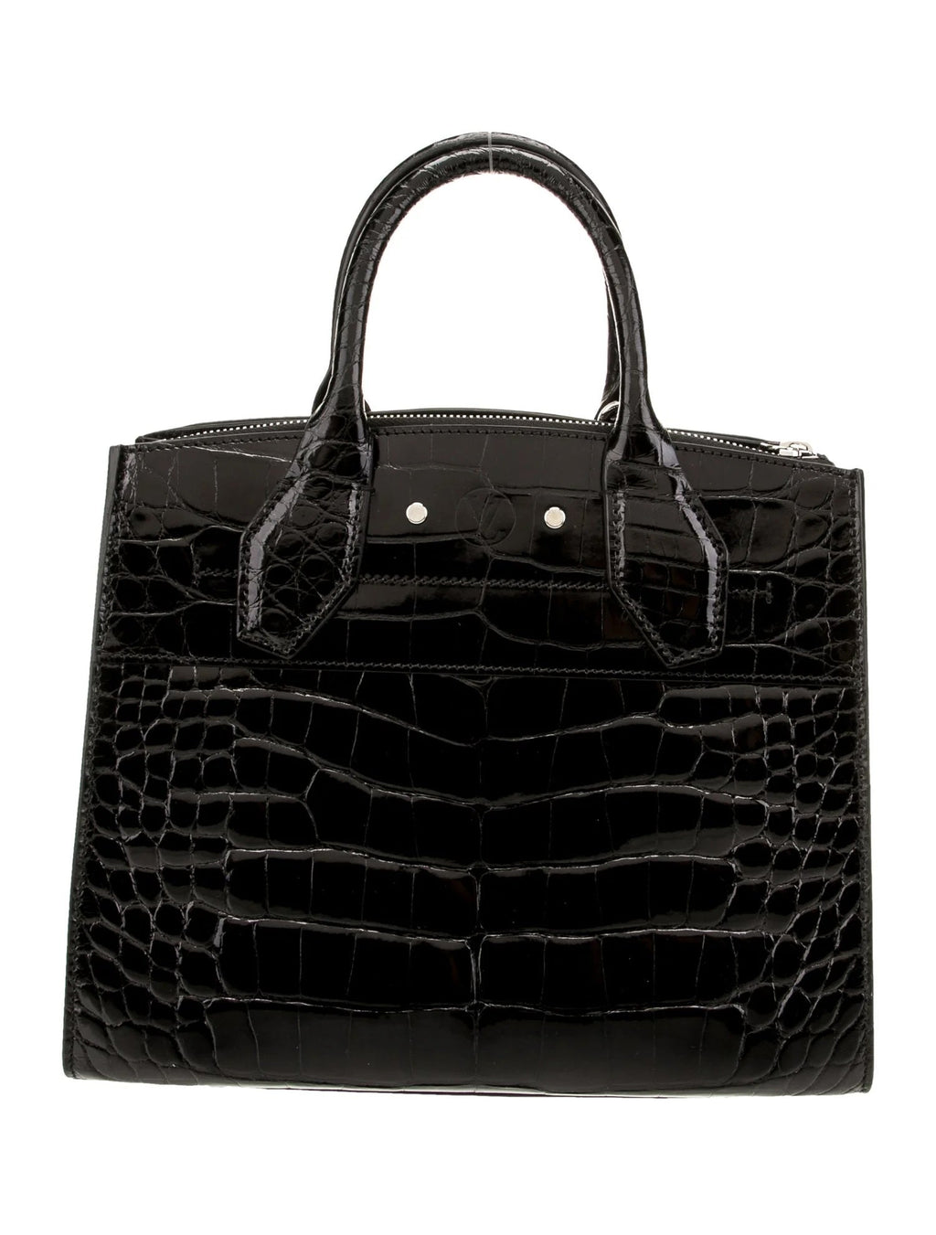 LOUIS VUITTON PYTHON CITY STEAMER HANDBAG