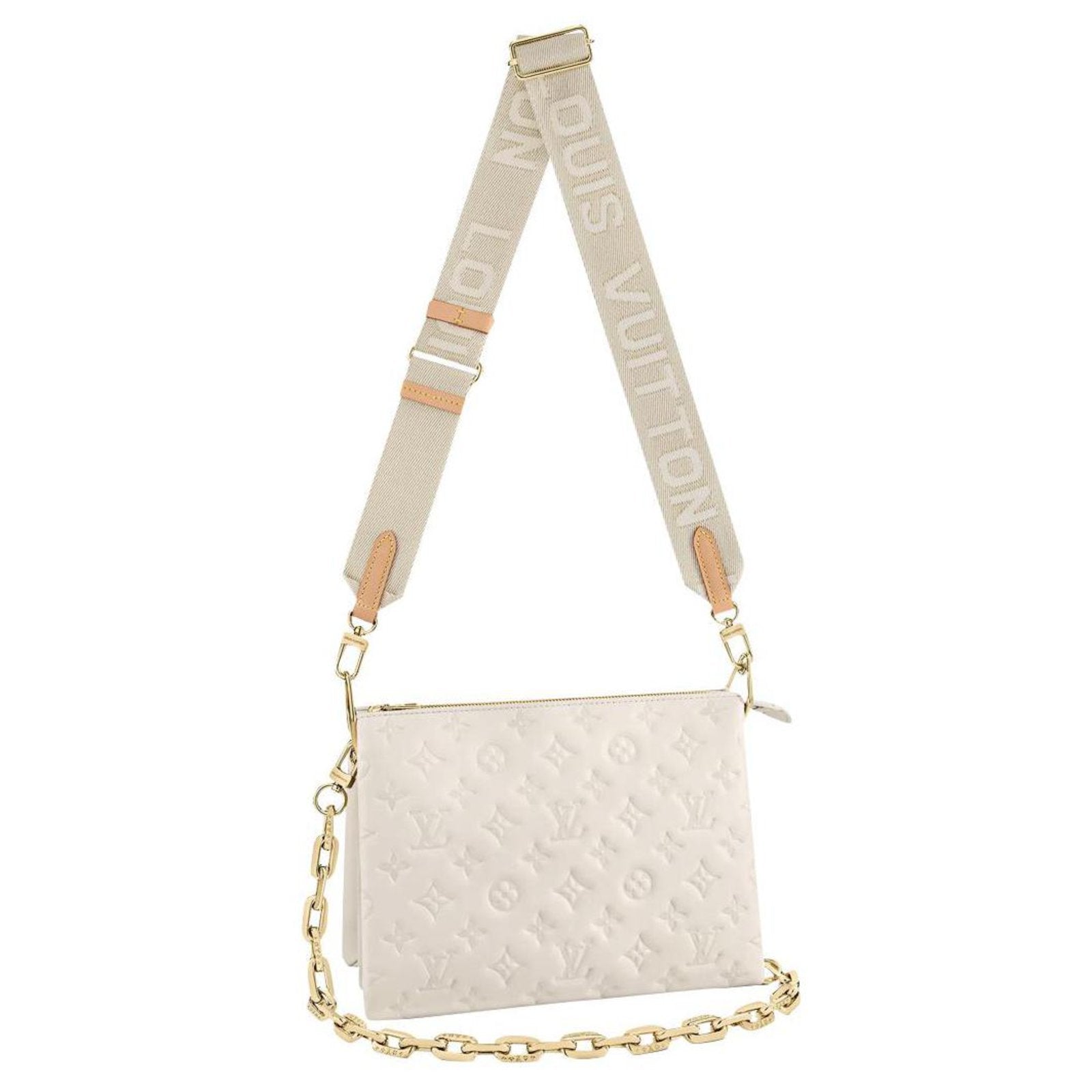 LOUIS VUITTON MONOGRAM PUFFY LAMBSKIN COUSSIN PM BAG