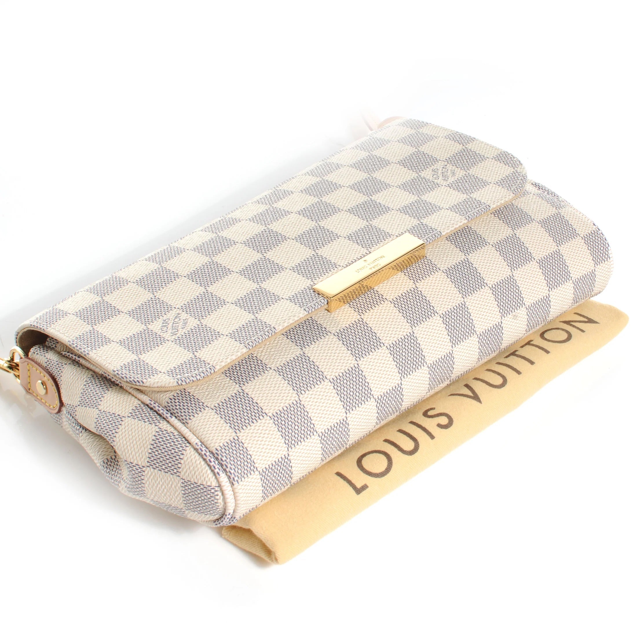 LOUIS VUITTON DAMIER AZUR CANVAS FAVORITE MM BAG