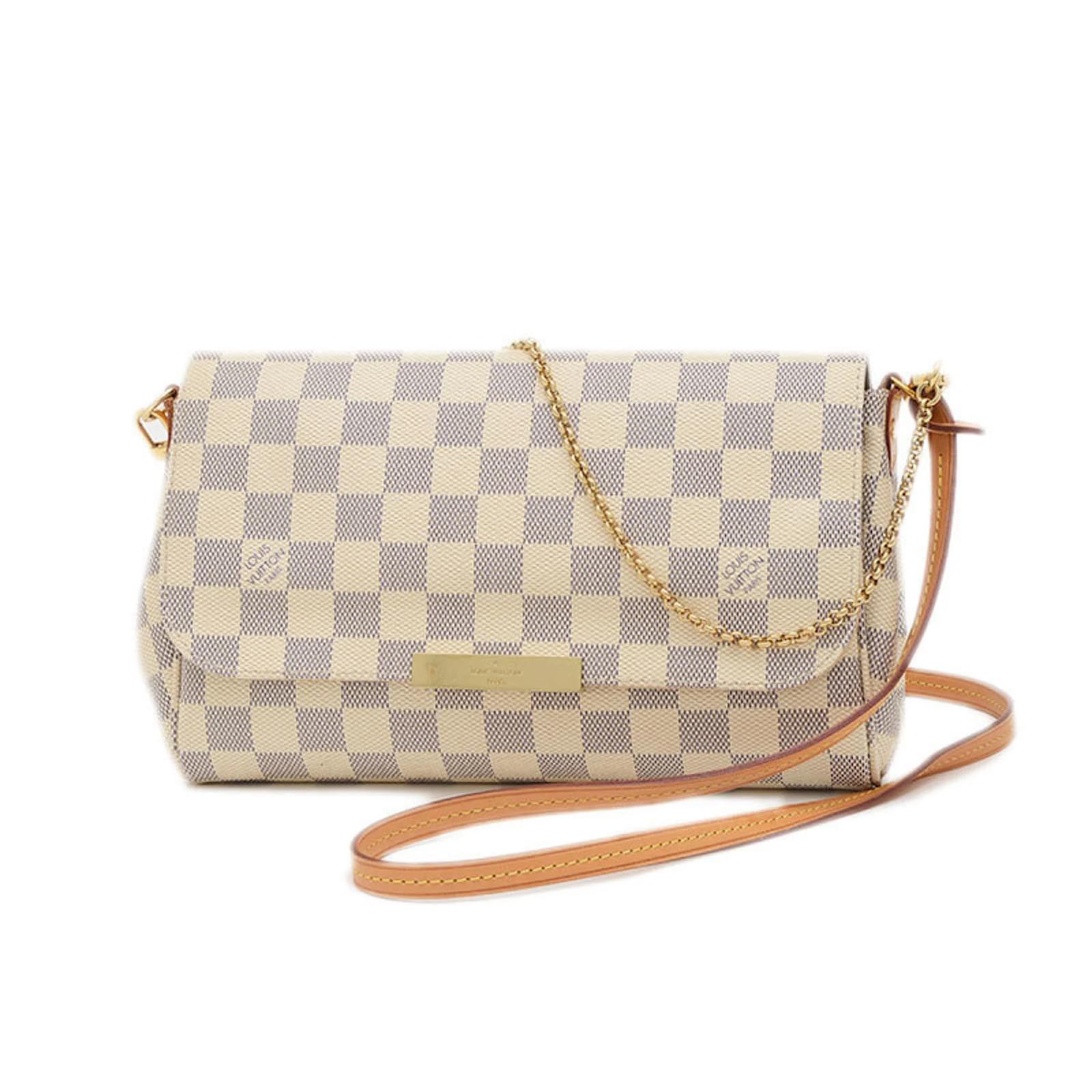 LOUIS VUITTON DAMIER AZUR CANVAS FAVORITE MM BAG