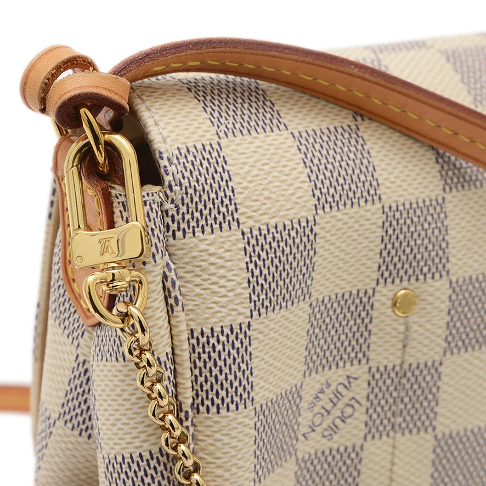 LOUIS VUITTON DAMIER AZUR CANVAS FAVORITE MM BAG