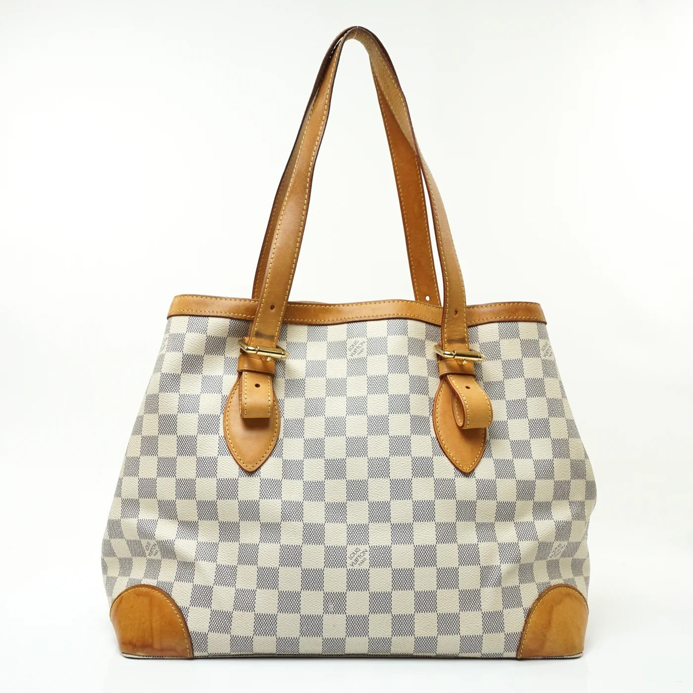 LOUIS VUITTON DAMIER AZUR HAMPSTEAD MM TOTE BAG