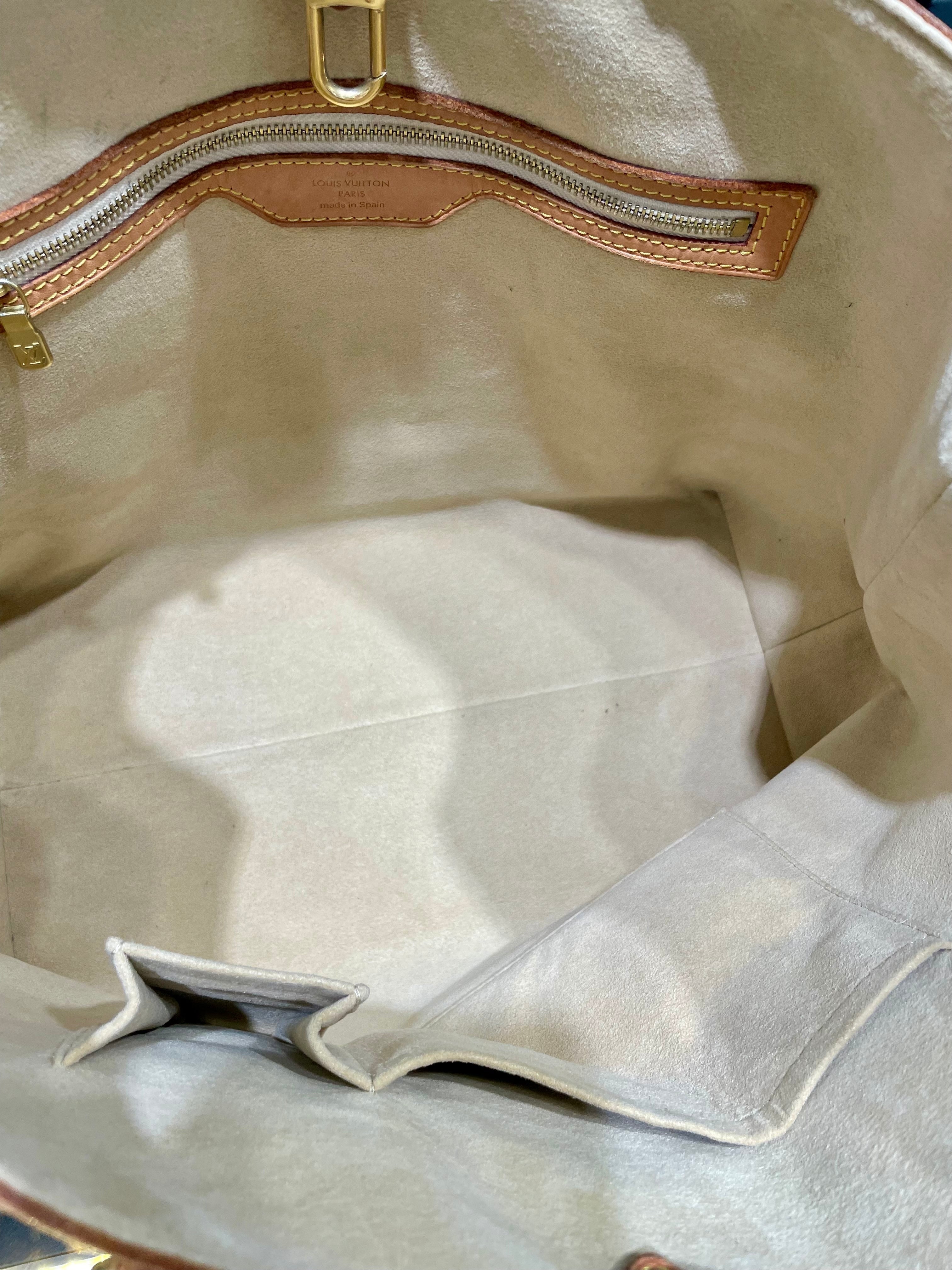 LOUIS VUITTON DAMIER AZUR HAMPSTEAD MM TOTE BAG