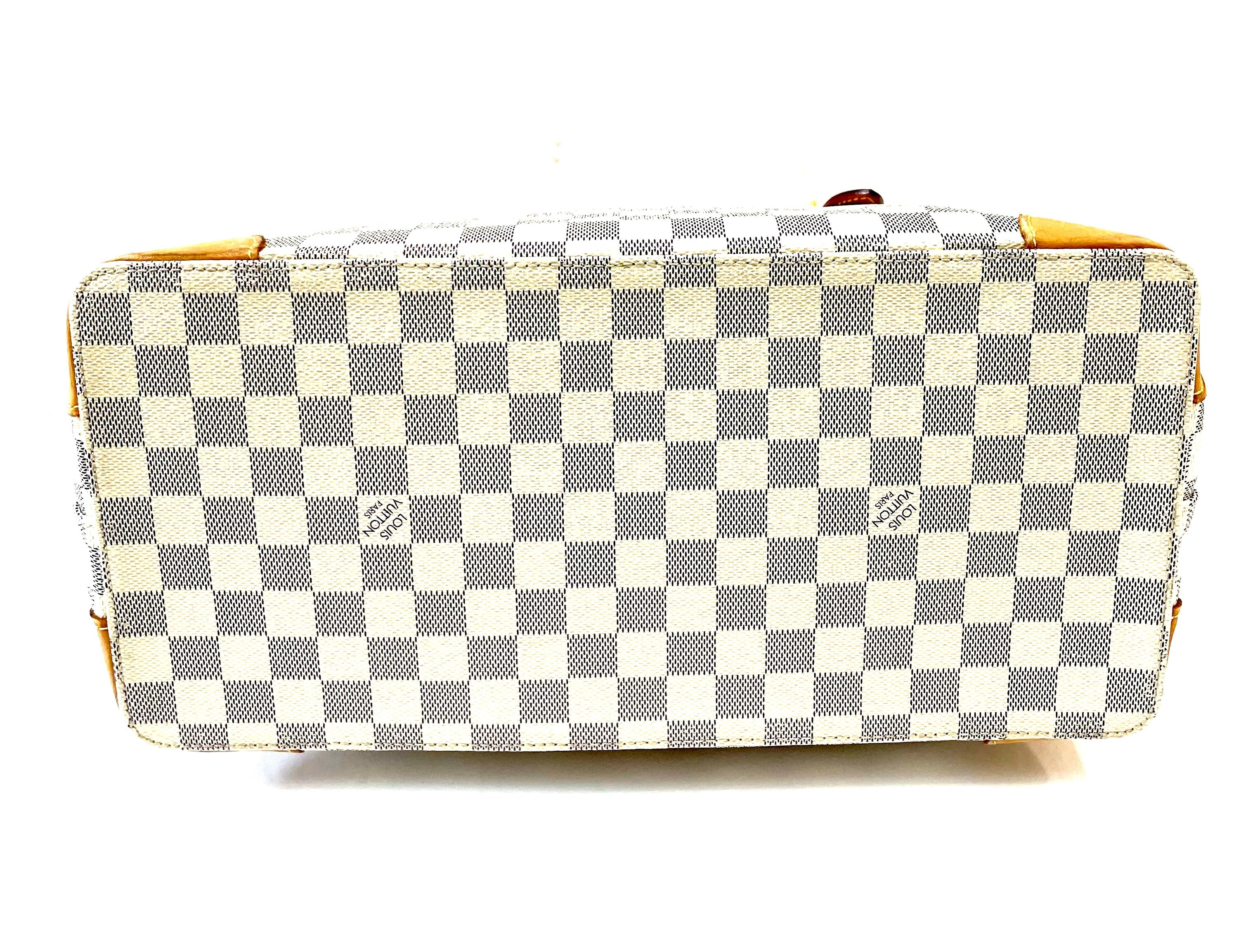 LOUIS VUITTON DAMIER AZUR HAMPSTEAD MM TOTE BAG