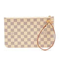 LOUIS VUITTON DAMIER AZUR NEVERFULL MM GM POCHETTE